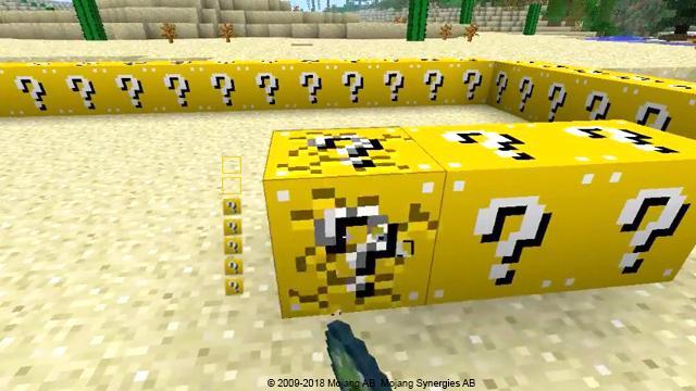 Lucky blocks mod for Minecraft for Android - APK Download