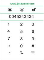 Get2world smart dialer Affiche