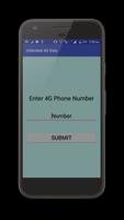 Unlimited 4G Data plakat