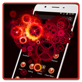 Gear Heart Gothic Red Theme-icoon