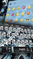 machine silver gear keyboard mechanical future ai imagem de tela 2