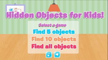 Find Objects Game for Kids Affiche