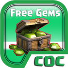 Free Gem Clash of Clans Pranks-icoon