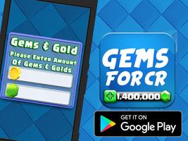 Get Gems Clash Royale - Prank ภาพหน้าจอ 2