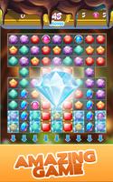 Gem Quest - Jewelry Challenging Match Puzzle پوسٹر
