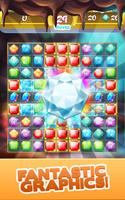 Gem Quest - Jewelry Challenging Match Puzzle اسکرین شاٹ 2