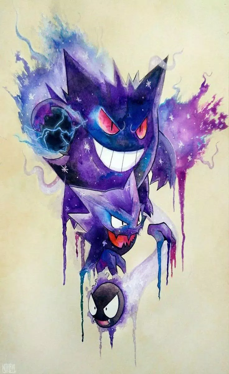 Pokémon Gengar, Wallpaper in 2023