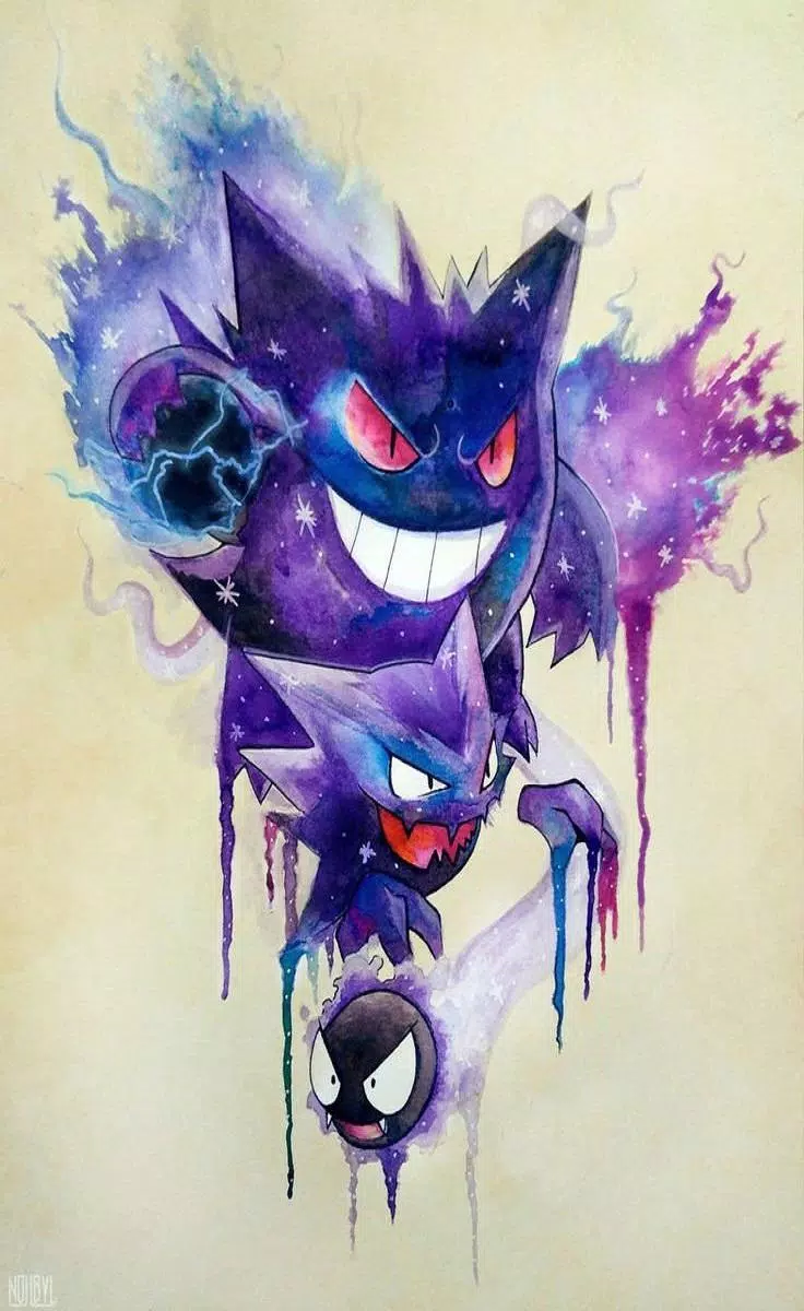 Mega Gengar Wallpapers - Wallpaper Cave