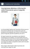 U Catolica de Colombia 截图 2