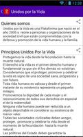 Unidos por la Vida screenshot 2