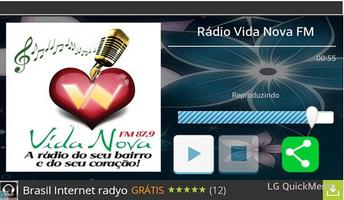 Rádio Vida Nova FM imagem de tela 1