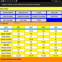 Carnet de note pour prof:litle capture d'écran 3