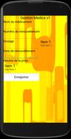 Gestion Medics Version Mobile capture d'écran 2