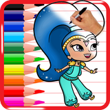 learn to draw Shimmer and Shini أيقونة