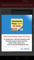 Ghantasala Telugu Old Songs الملصق