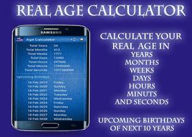 Real Age Calculator capture d'écran 1