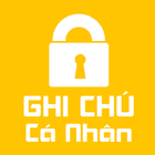 Icona Ghi Chu Co Mat Khau Tieng Viet
