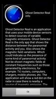 برنامه‌نما Ghost Detector Real عکس از صفحه