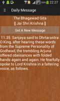 Bhagavad Gita: Daily Message Affiche