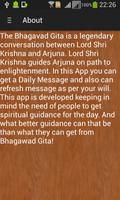Bhagavad Gita: Daily Message capture d'écran 1
