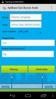 Aplikasi Gizi Buruk Anak screenshot 1