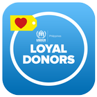 UNHCR Philippines Loyal Donors Zeichen