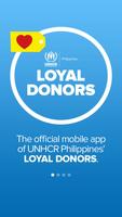 UNHCR Philippines Loyal Donors Plakat
