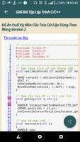 Giải Bài Tập Lập Trình C/C++ capture d'écran 2