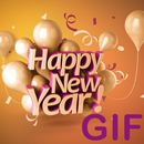 Happy New Year GIF 2018 aplikacja
