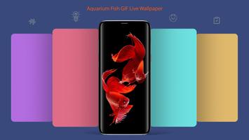 Aquarium Fish GIF Live Wallpaper Affiche