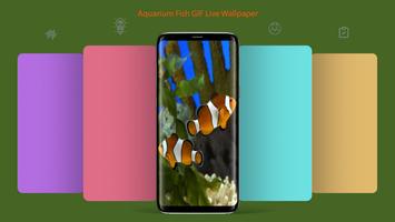Aquarium Fish GIF Live Wallpaper capture d'écran 1