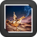 Lamp Aladin Love GIF Live Wallpaper