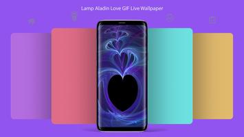 Lamp Aladin Love GIF Live Wallpaper 截图 1
