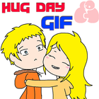 Hug GIF أيقونة