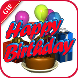 Gif Birthday Quotes Collection icône
