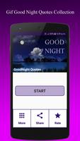 Gif GoodNight QuotesCollection پوسٹر