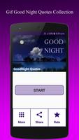 Gif GoodNight QuotesCollection โปสเตอร์