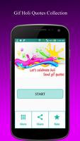 Gif Holi Quotes Collection penulis hantaran