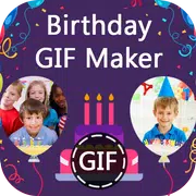 Birthday GIF Maker with Name & Photo