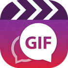 Gifs SMS - Text On Video icône