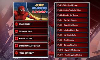 برنامه‌نما Tips The Amazing Spider man 2 عکس از صفحه