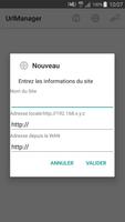 UrlManager capture d'écran 1
