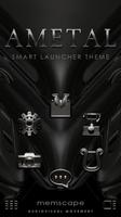 Smart Launcher Theme AMETAL постер