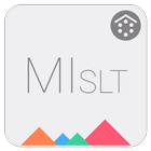 SLT MIUI White - Icons&Widget आइकन