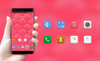 P7 Gionee Red Amigo Theme & Wallpaper Icon Pack capture d'écran 3