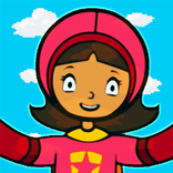WordGirl moto racing