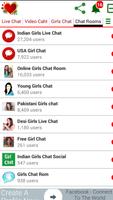 Girls Live Chat captura de pantalla 1