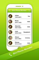 Girls WhatsUp Numbers(Mobile No.) plakat