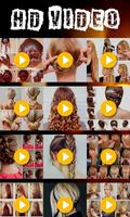 Easy Hair Style Video Tutorial Affiche