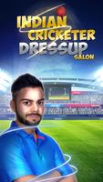 Indian Cricketer Dressup Salon Affiche